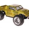 Himoto 1:10 EMXT-1BL Brushless RC Monster Truck Army Green - Chromfelgen