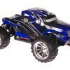 Himoto 1:10 EMXT-1BL Brushless RC Monster Truck American Truck Blue - Chromfelgen