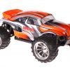 Himoto 1:10 EMXT-1BL Brushless RC Monster Truck Baja Beetle Orange - Chromfelgen