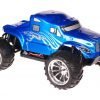 Himoto 1:10 EMXT-1BL Brushless RC Monster Truck American Truck Blue Metallic - Chromfelgen