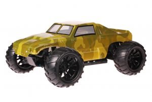 HSP 1zu10 Brushed Brontosaurus RC Monster Truck Army Green
