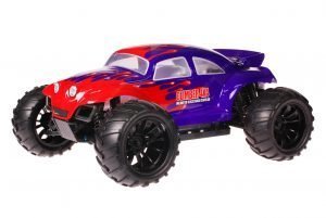 HSP 1zu10 Brushed Brontosaurus RC Monster Truck Baja Beetle Purple