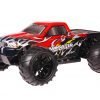HSP 1zu10 Brushed Brontosaurus RC Monster Truck Black Red