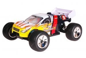 HSP 1zu10 Brushed Eamba RC Truggy Tribeshead 2 Flames