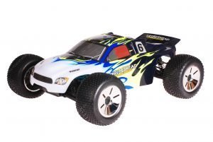 HSP 1zu10 Brushed Eamba RC Truggy Tribeshead Black Metallic