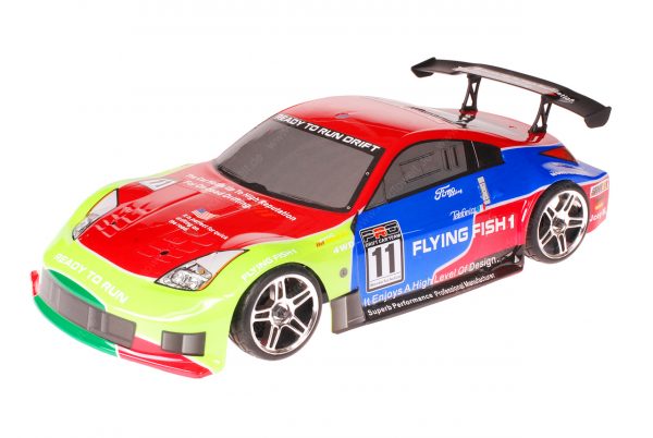 HSP 1zu10 Brushed RC Auto Porsche 911 Carrera Green Venom