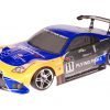 HSP 1zu10 Brushed RC Auto Porsche 911 Carrera Orange Carbon