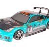 HSP 1zu10 Brushed RC Auto Porsche 911 Carrera Sky Carbon