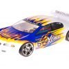 HSP 1zu10 Brushed RC Auto Xeme Blue Flames