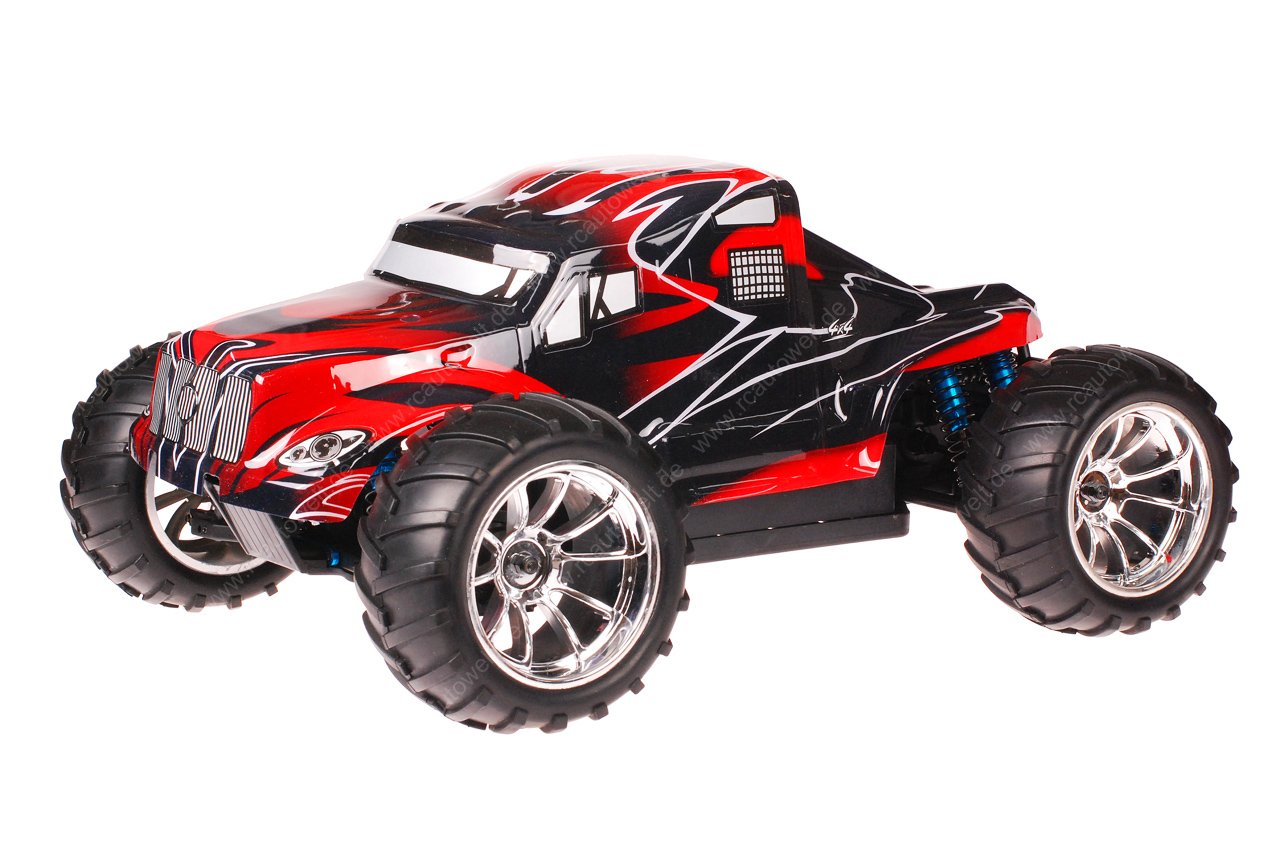 HSP 1zu10 Brushless Brontosaurus PRO RC Monster Truck American Truck Red