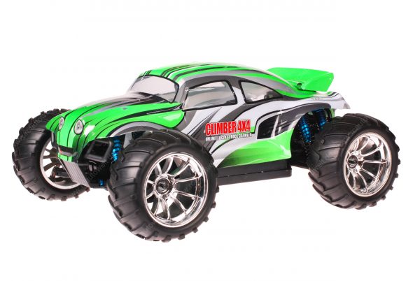 HSP 1zu10 Brushless Brontosaurus PRO RC Monster Truck Baja Beetle Green