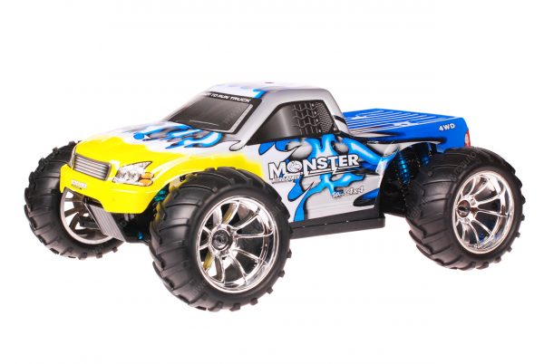 HSP 1zu10 Brushless Brontosaurus PRO RC Monster Truck Blue Glacier