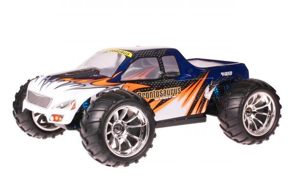HSP 1zu10 Brushless Brontosaurus PRO RC Monster Truck Blue Heat