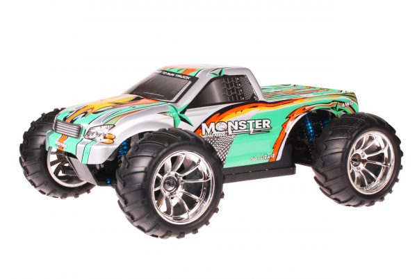 HSP 1zu10 Brushless Brontosaurus PRO RC Monster Truck Green Star