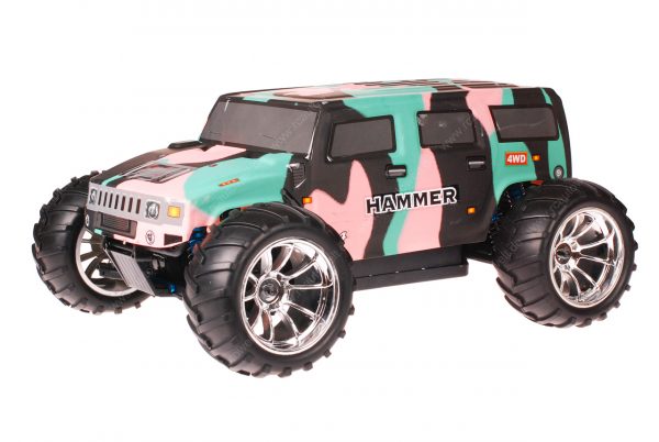 HSP 1zu10 Brushless Brontosaurus PRO RC Monster Truck Hummer Camo