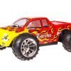 HSP 1zu10 Brushless Brontosaurus PRO RC Monster Truck Red Flames