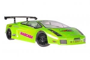 Himoto 1zu10 Brushed Nascada Onroad RC Auto Lamborghini Green