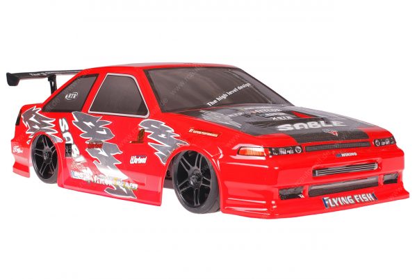Himoto 1zu10 Brushless Nascada Onroad RC Auto Sable Red