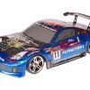 HSP 1zu10 Brushless XEME PRO RC Auto Porsche 911 Carrera Blue Carbon