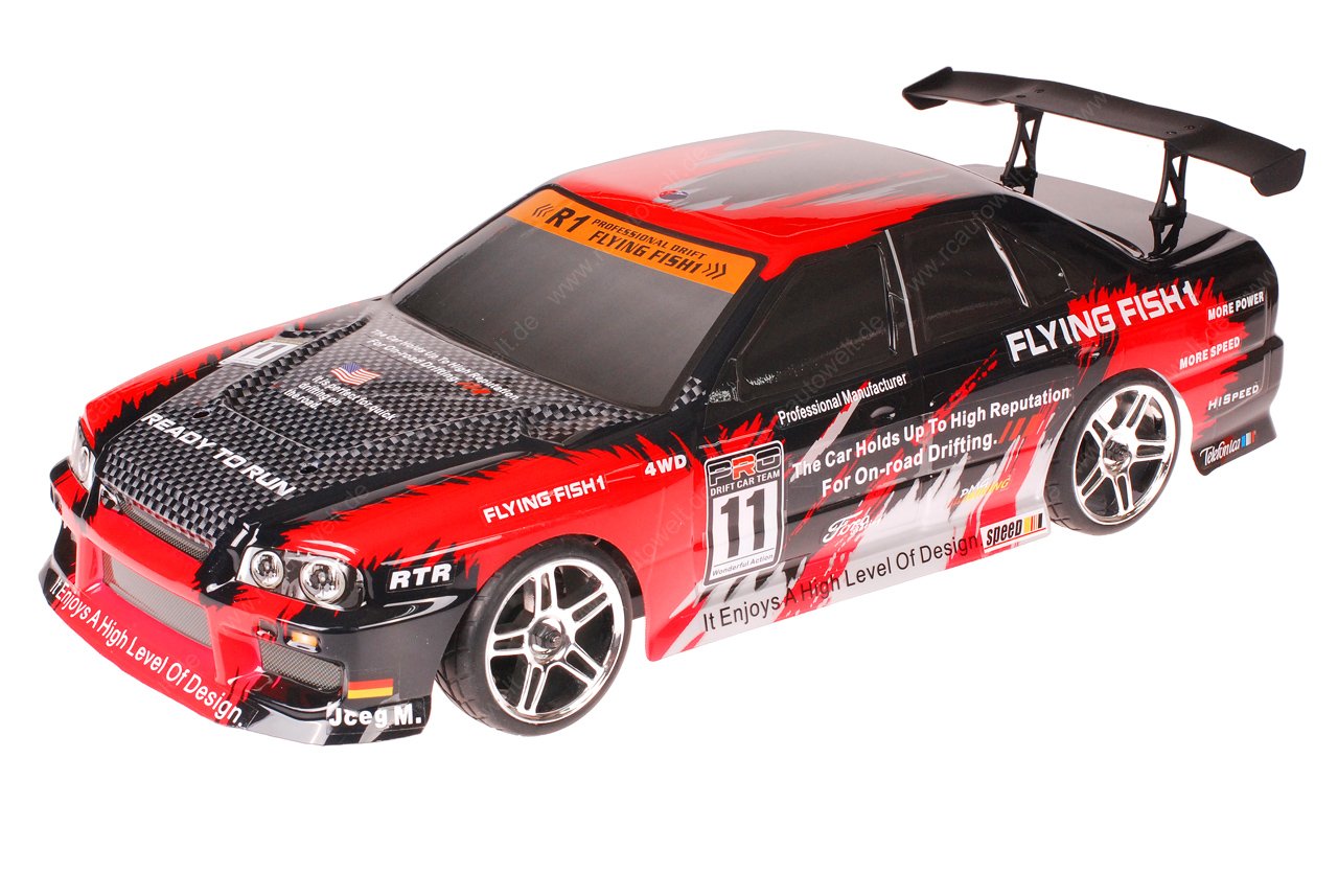 HSP 1zu10 Brushless XSTR PRO RC Auto BMW Red Carbon