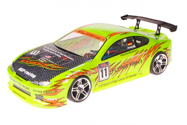 HSP 1zu10 Brushless XSTR PRO RC Auto Bad Boy Green Venom