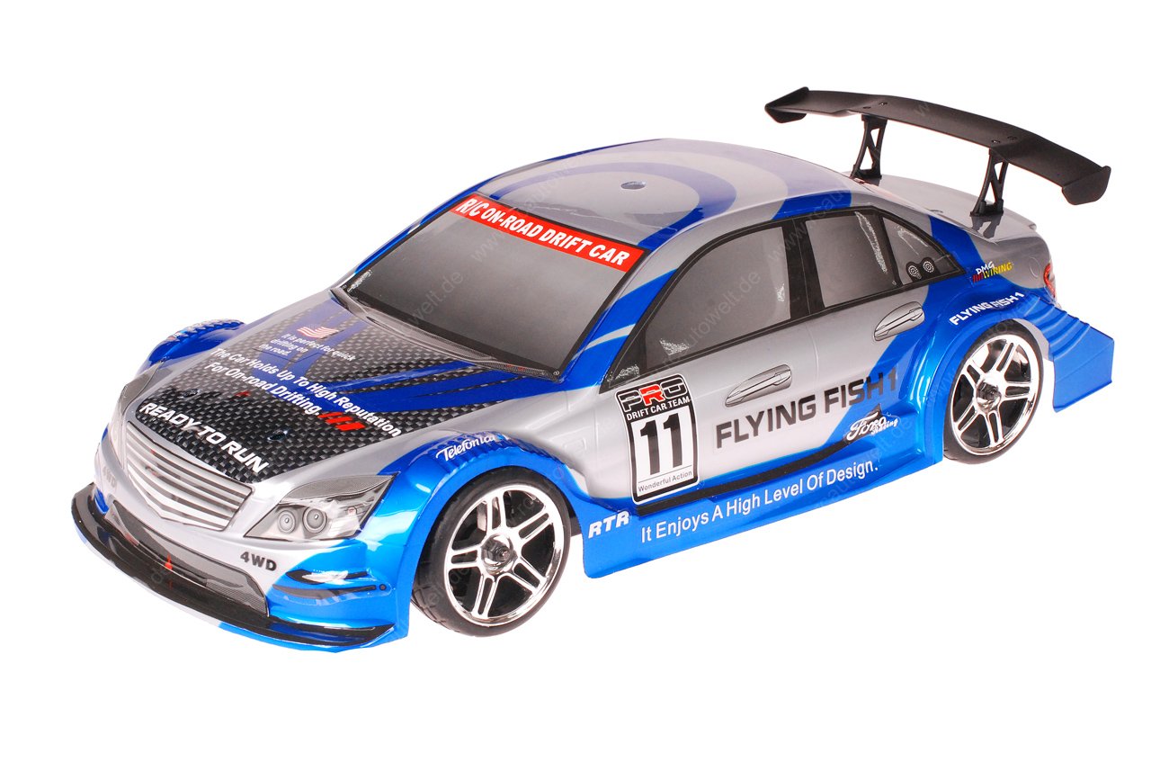 HSP 1zu10 Brushless XSTR PRO RC Auto Mercedes Blue Carbon
