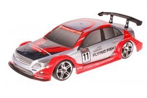 HSP 1zu10 Brushless XSTR PRO RC Auto Mercedes Red Carbon