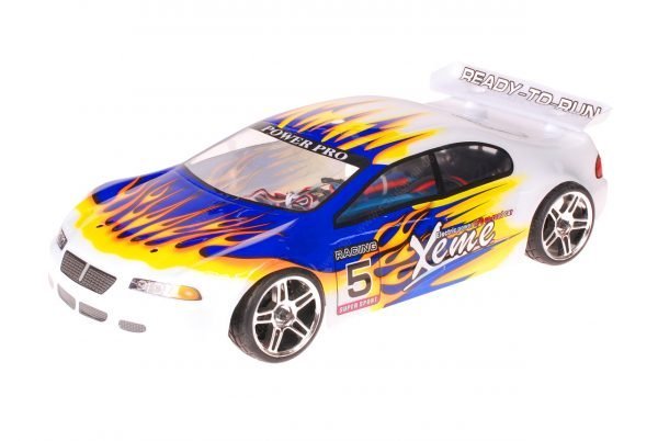HSP 1zu10 Brushless XSTR PRO RC Auto Xeme Blue Flames